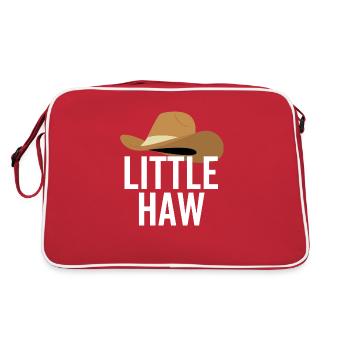 Little Haw - Retro Bag - red/white - Back