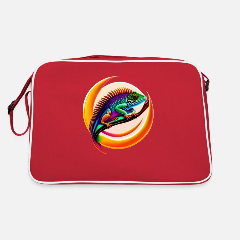 Caméléon Sac Retro