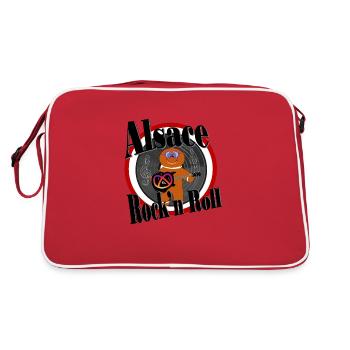 Alsace Rock n Roll - Sac Retro - rouge/blanc - Dos