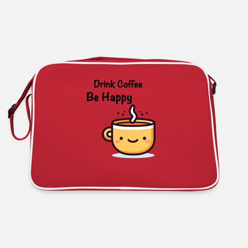 Drink Coffee Retro Bag