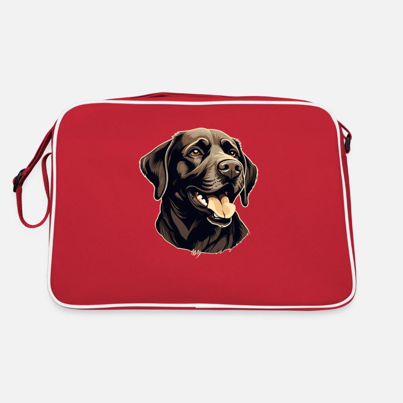 Mein bester Freund der Labrador Retro Tasche