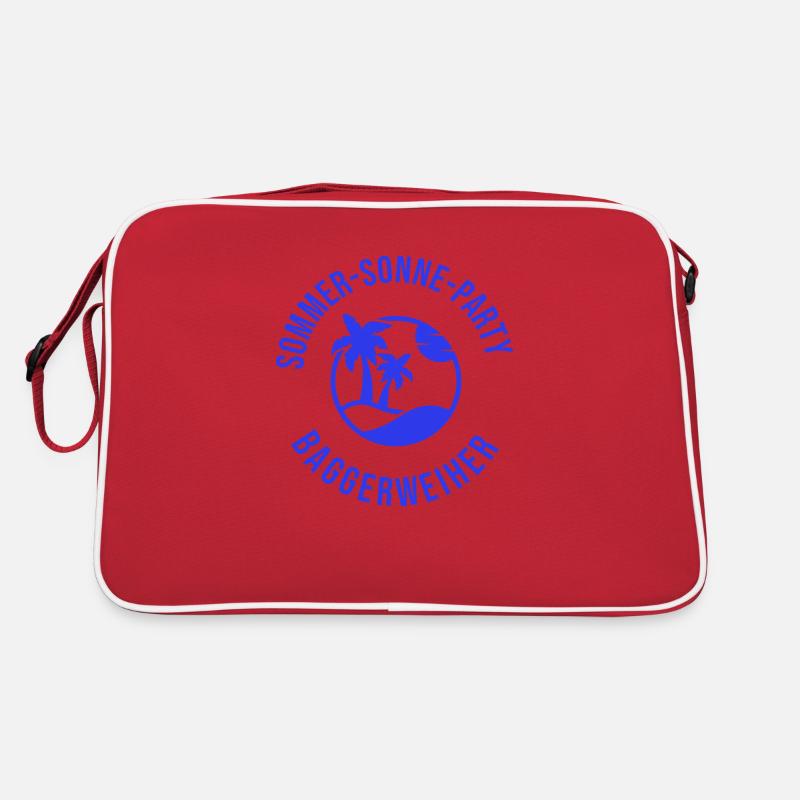 Baggerweiher Retro Tasche