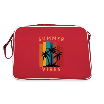 Summer - Sac Retro - rouge/blanc - Dos