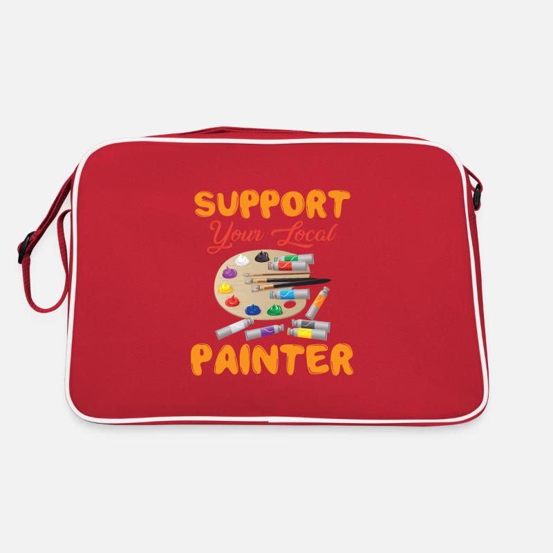 Maler und Lackierer, der Beste und Nervigste Beruf Retro Tasche