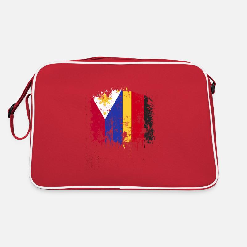 Drapeau de l’Allemagne des Philippines Sac Retro