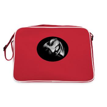 Anonymous - Retro Bag - red/white - Back