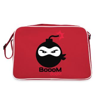 Rebel - Retro Bag - red/white - Back
