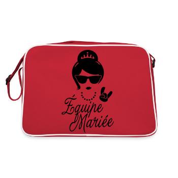 Team Bride future EVJ Burial Life - Retro Bag - red/white - Back