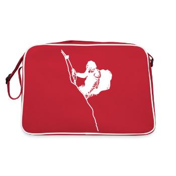 Via ferrata - Sac Retro - rouge/blanc - Dos