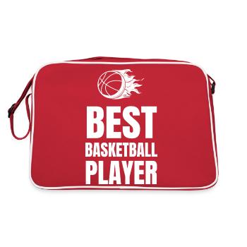 Basket-ball - Sac Retro - rouge/blanc - Dos