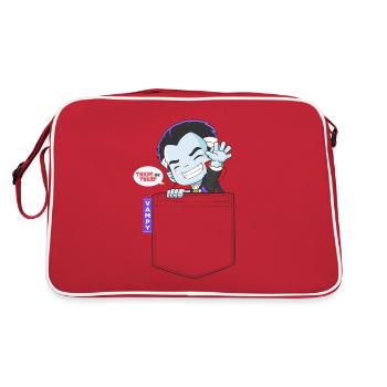 Chemise Pocket Vampire Chibi - Sac Retro - rouge/blanc - Dos