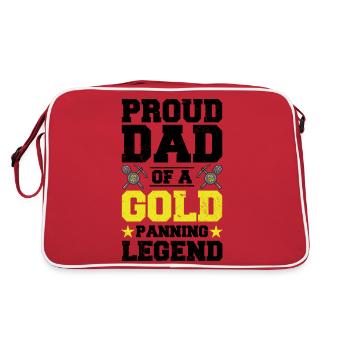 Mineurs d’or - Sac Retro - rouge/blanc - Dos