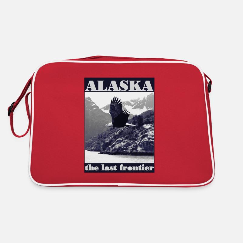 Alaska - The Last Frontier Retro Tasche