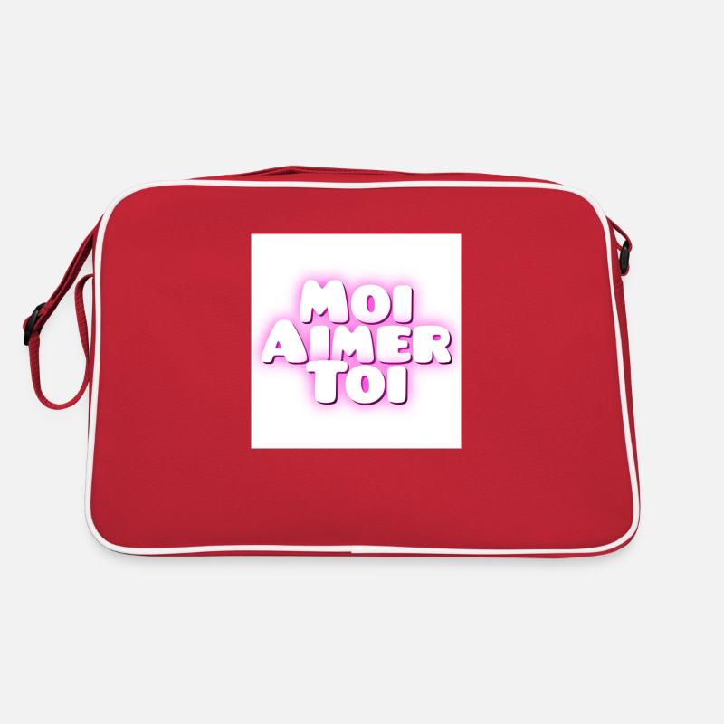Moi aimer toi Sac Retro