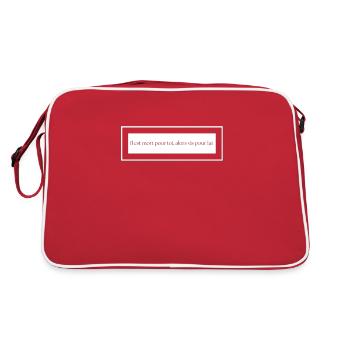 Parole Chrétienne - Sac Retro - rouge/blanc - Dos