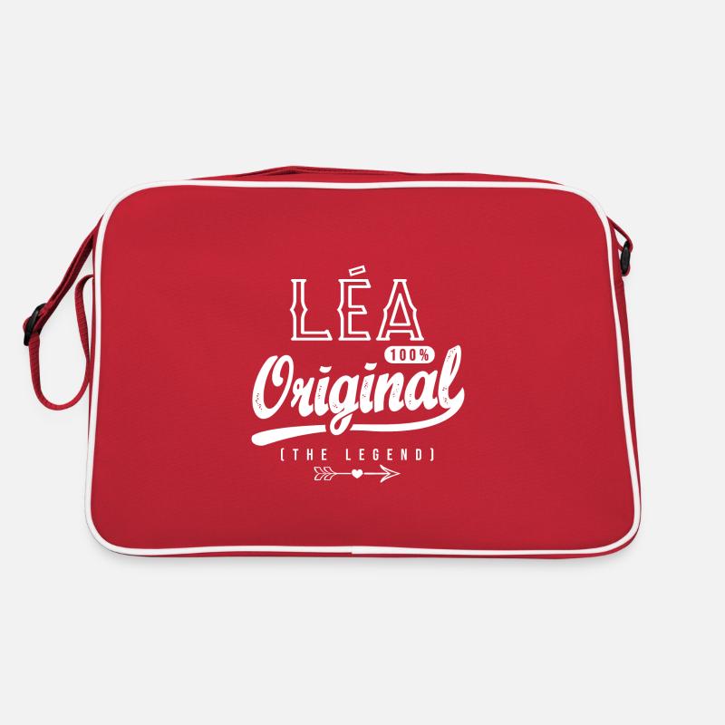 First name LEA personalized gift christmas birthday Retro Bag