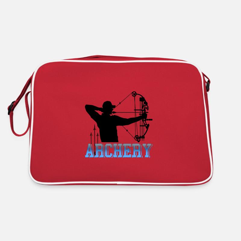 Bogenschießen Retro Tasche
