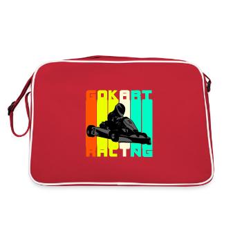 go Kart - Retro Bag - red/white - Back