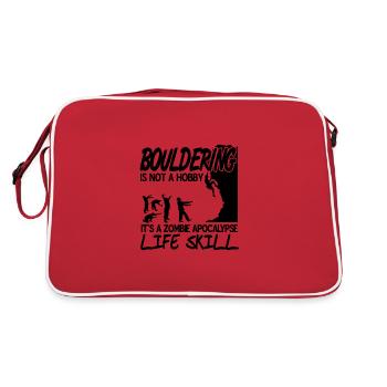 Blocage - Sac Retro - rouge/blanc - Dos