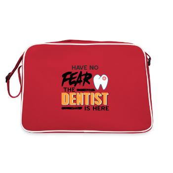 dentist - Retro Bag - red/white - Back