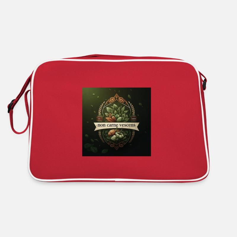 non carne vescens - (Végétarien) Sac Retro