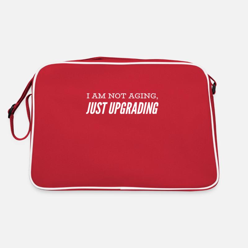 40th Birthday Saying Retro Bag