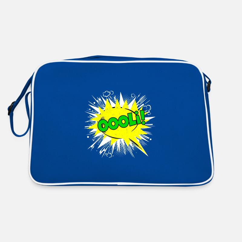 Oli Oliver Name Funny speech bubble Oooli! Retro Bag