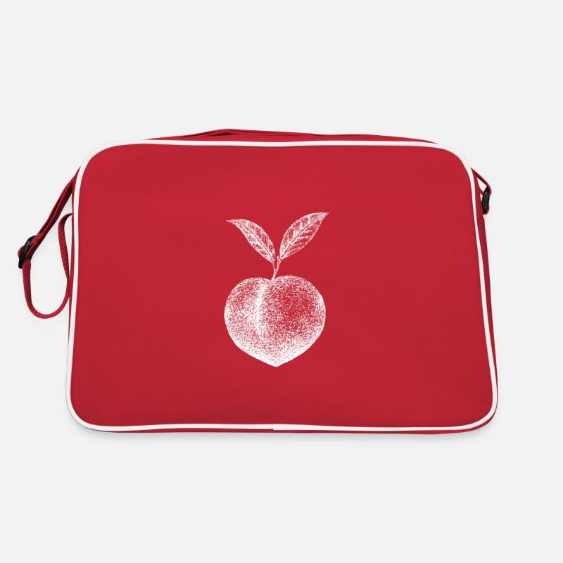 Pfirsich Retro Tasche