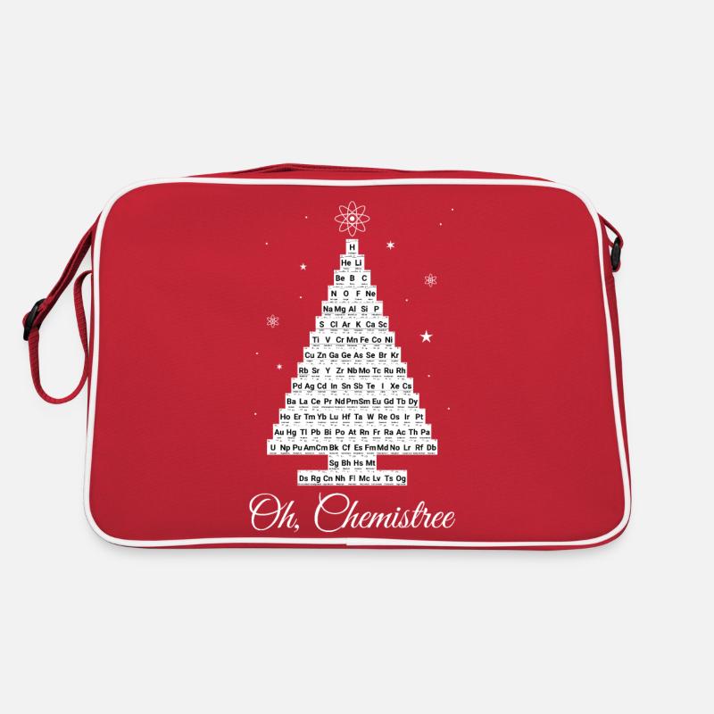 Chemistree Christmas Periodic Table Elements Retro Bag