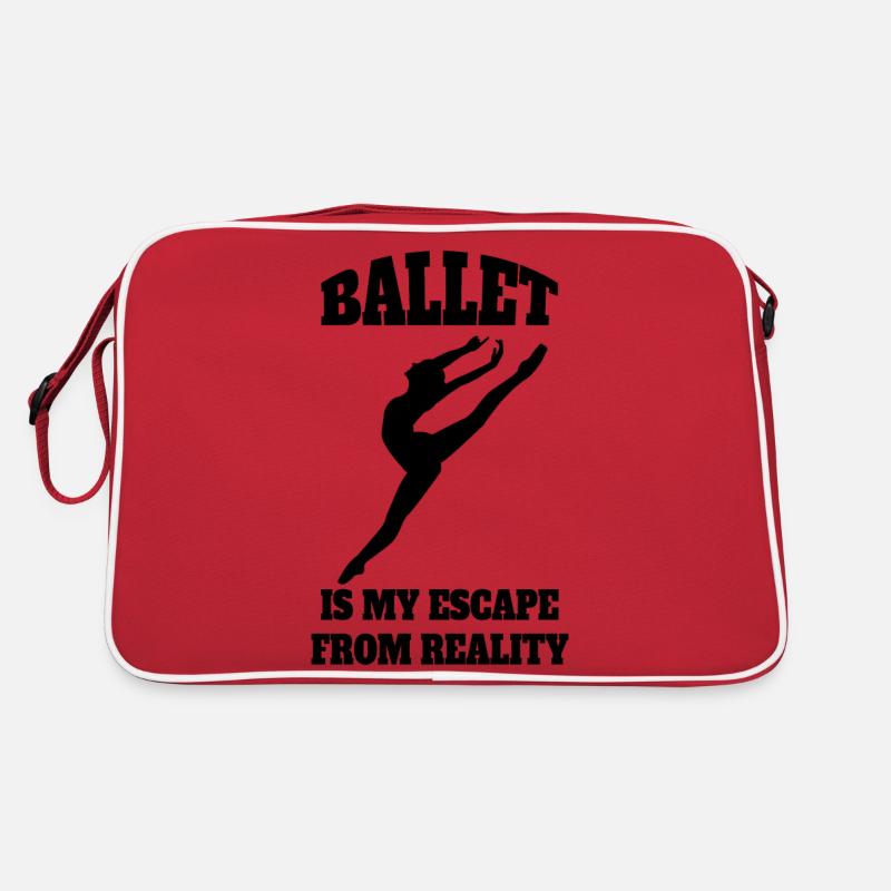 Ballet Dancer Gift Ballerina Dance Class Dance Retro Bag