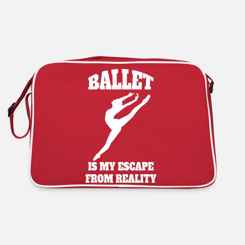 Ballet Gift Dance Dancer Ballerina Dance Class Retro Bag