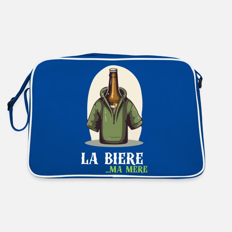 Das Bier... Meine Mutter Retro Tasche