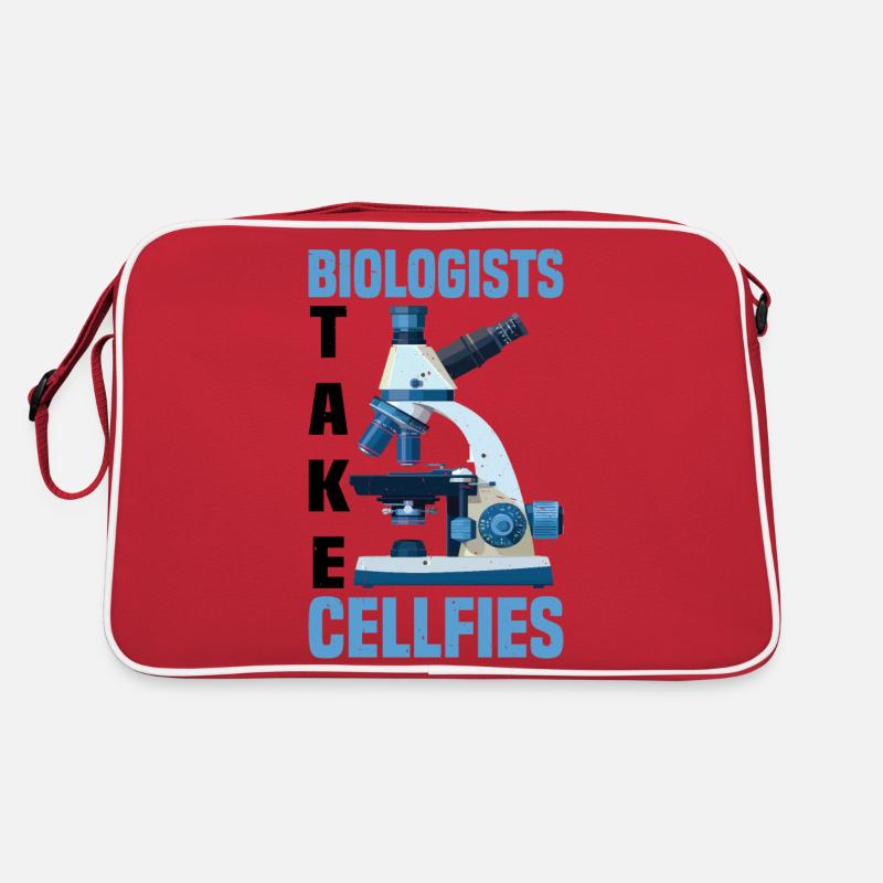 Biologists Take Cellfies 2 Retro Tasche