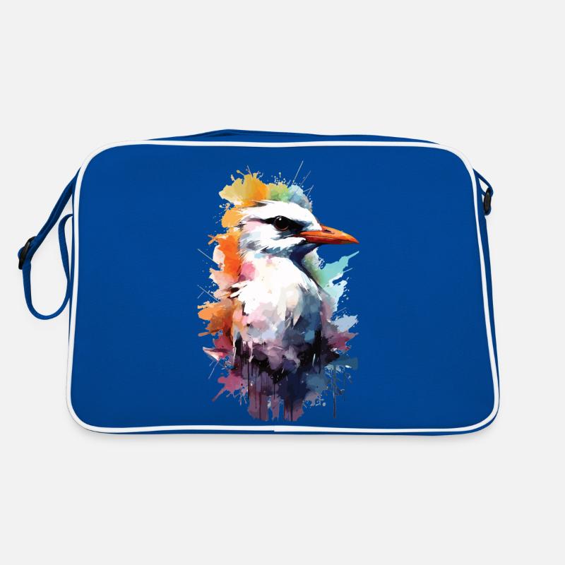 Graffiti Aquarelle Möwe Mouette Sac Retro