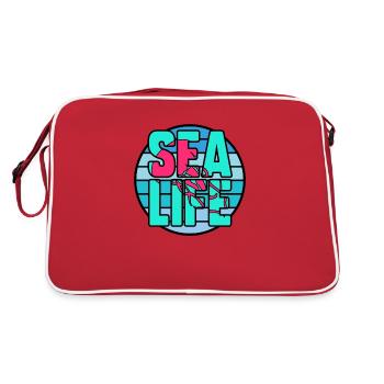 Sea life - Sac Retro - rouge/blanc - Dos