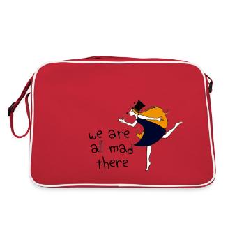 Alice Nous sommes tous fous là-bas - Sac Retro - rouge/blanc - Dos