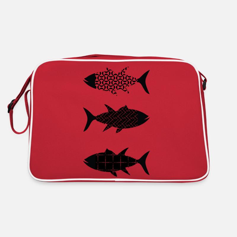 Fisch Retro Tasche