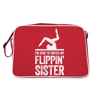 Support for Sister Turnerin - Retro Bag - red/white - Back
