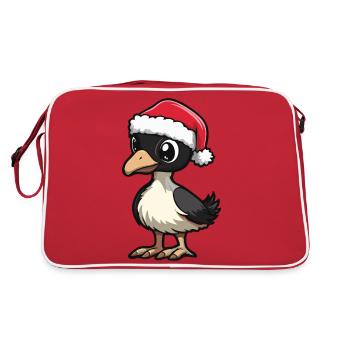 Bouquet Christmas - Retro Bag - red/white - Back