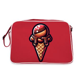 eis - Retro Bag - red/white - Back