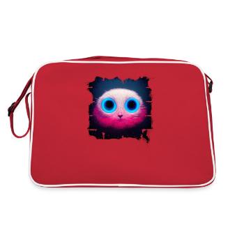 space minou - Sac Retro - rouge/blanc - Dos
