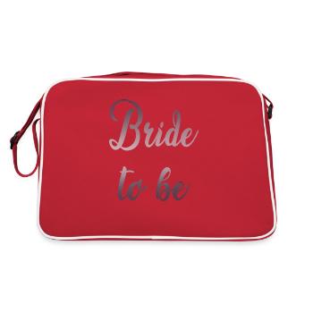 Bride to be - Sac Retro - rouge/blanc - Dos