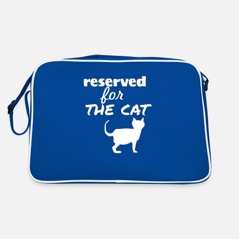 Réservé au chat Sac Retro