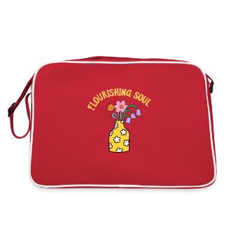 Flourishing Soul - Awakening - Retro Bag - red/white - Back