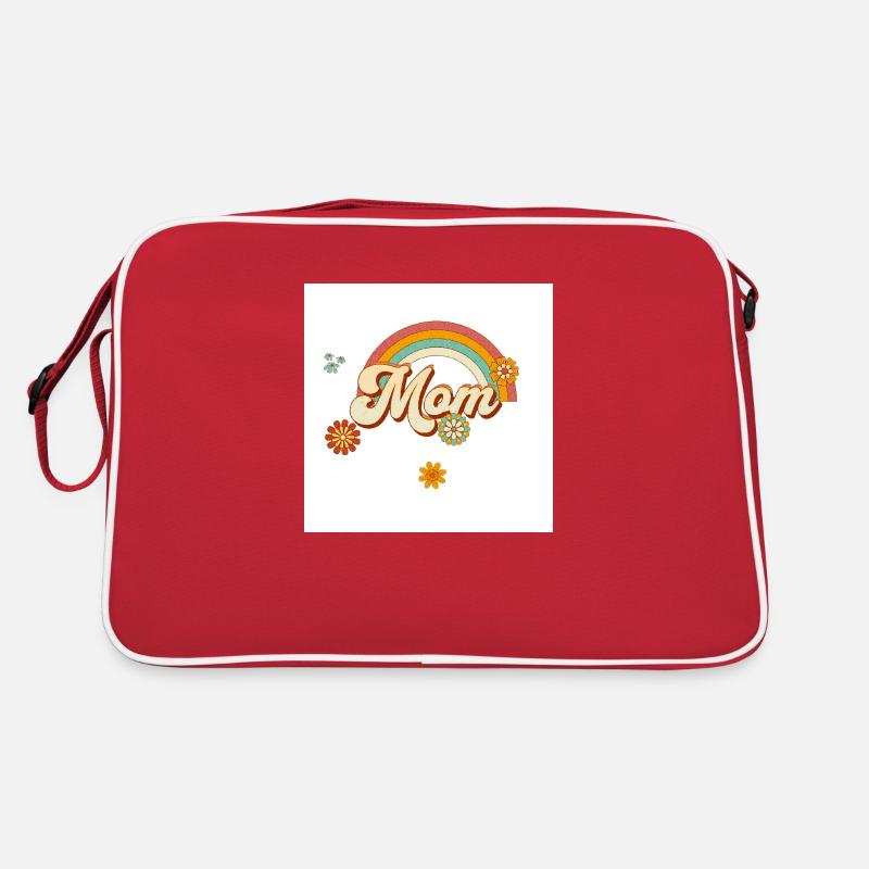 Retro Hippie Groovy Mama Retro Tasche