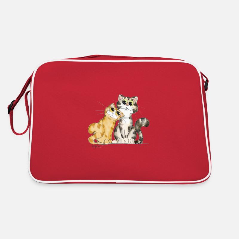 deux chats Sac Retro