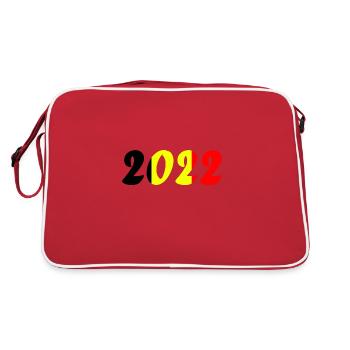 Équipe nationale de Belgique - Sac Retro - rouge/blanc - Dos