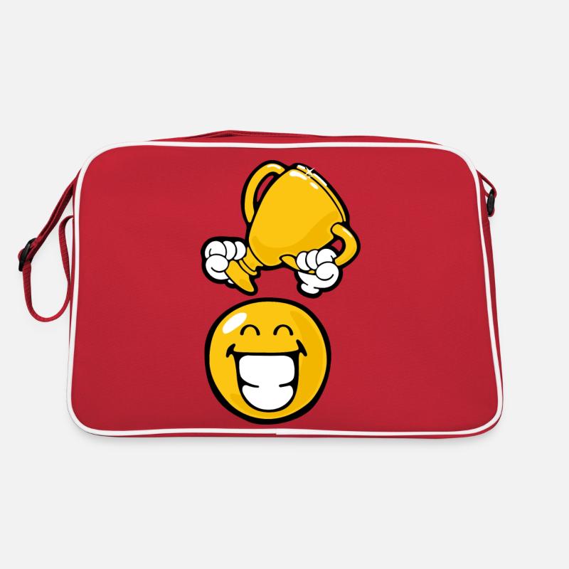 Smiley Winner Retro Tasche