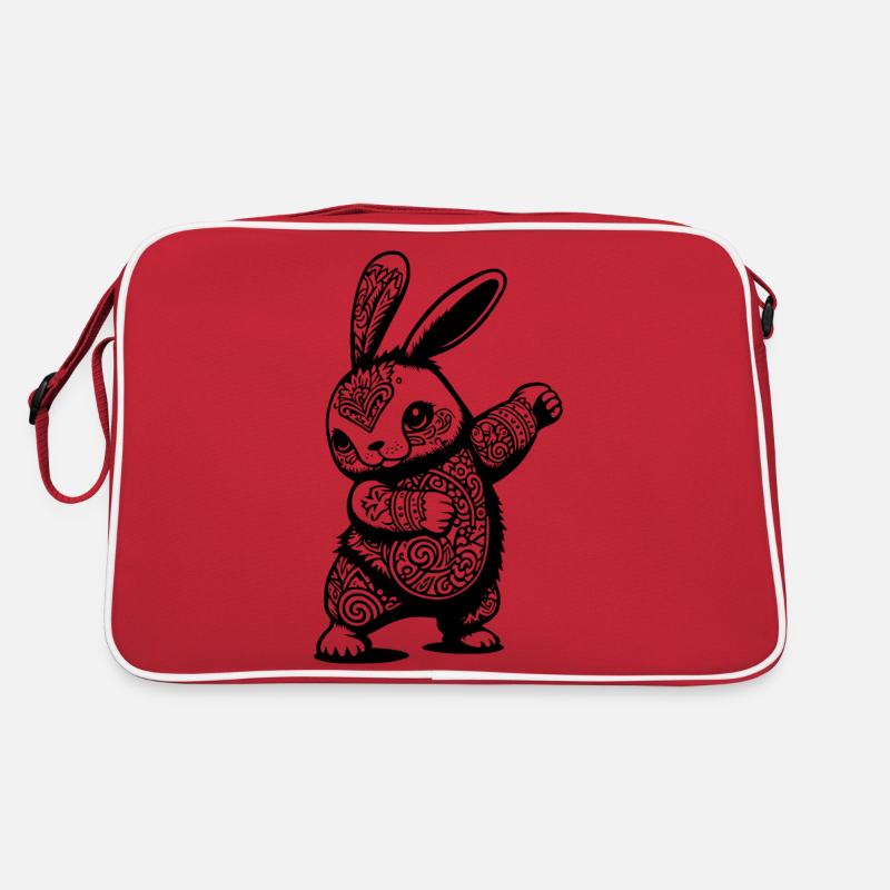Dabbing Osterhase * Eastern Retro Tasche