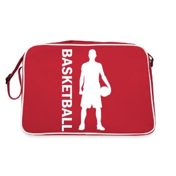 Basket-ball - Sac Retro - rouge/blanc - Dos